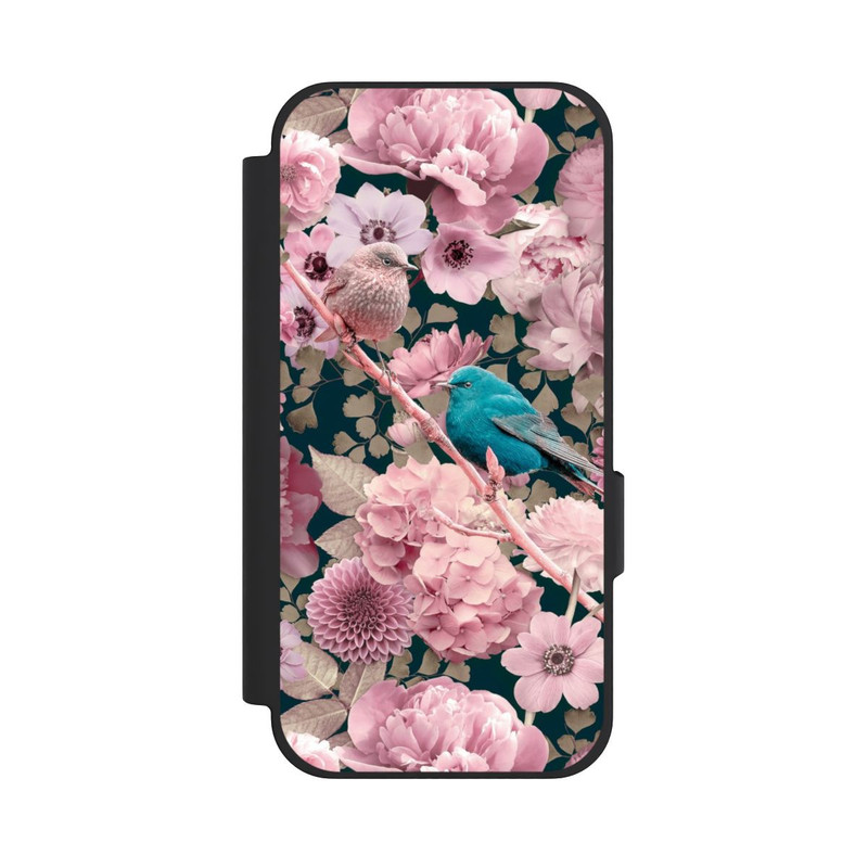 Pixel 10a NIVOflip Spatzen im rosa Blumenmuster