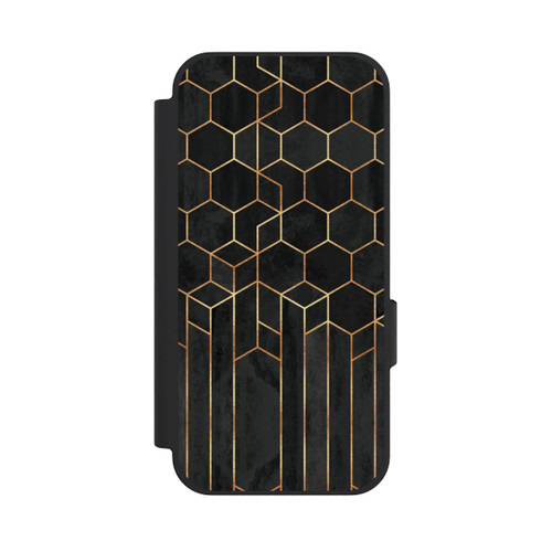 Google Pixel 10a NIVOflip Hexagones noirs
