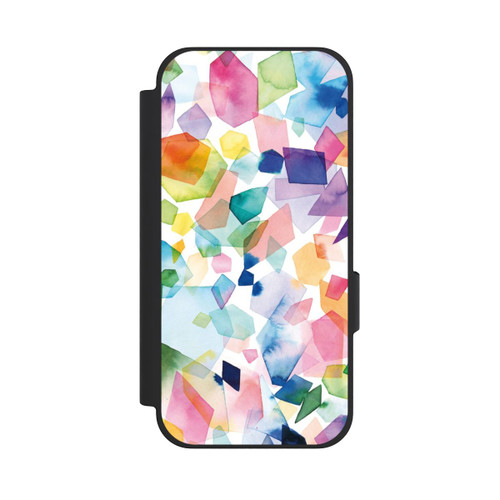 Google Pixel 10a NIVOflip Colorful Watercolor Gems Diamonds