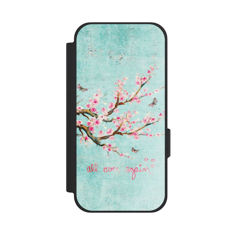 Pixel 10a NIVOflip Motif d'arbre en fleurs de cerisier bleu