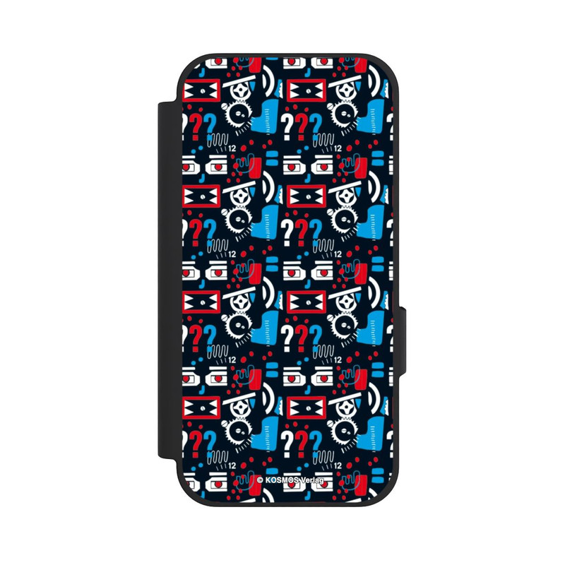 Pixel 10a NIVOflip Drei Fragezeichen Wildes Muster