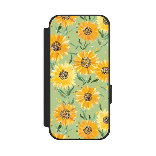 Google Pixel 10a NIVOflip Sonnenblumen grün
