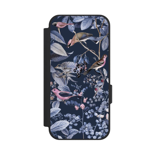 Google Pixel 10a NIVOflip Oiseaux et Baies Bleu