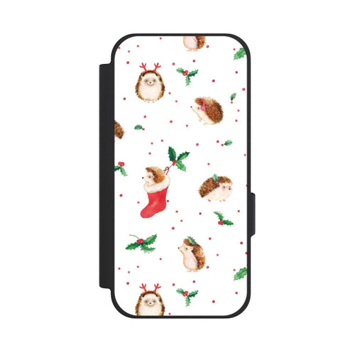 Google Pixel 10a NIVOflip Christmas Cute Hedgehog