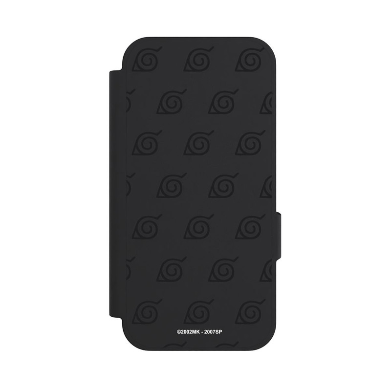 Pixel 10a NIVOflip Schwarzes Konoha-Muster Transparent
