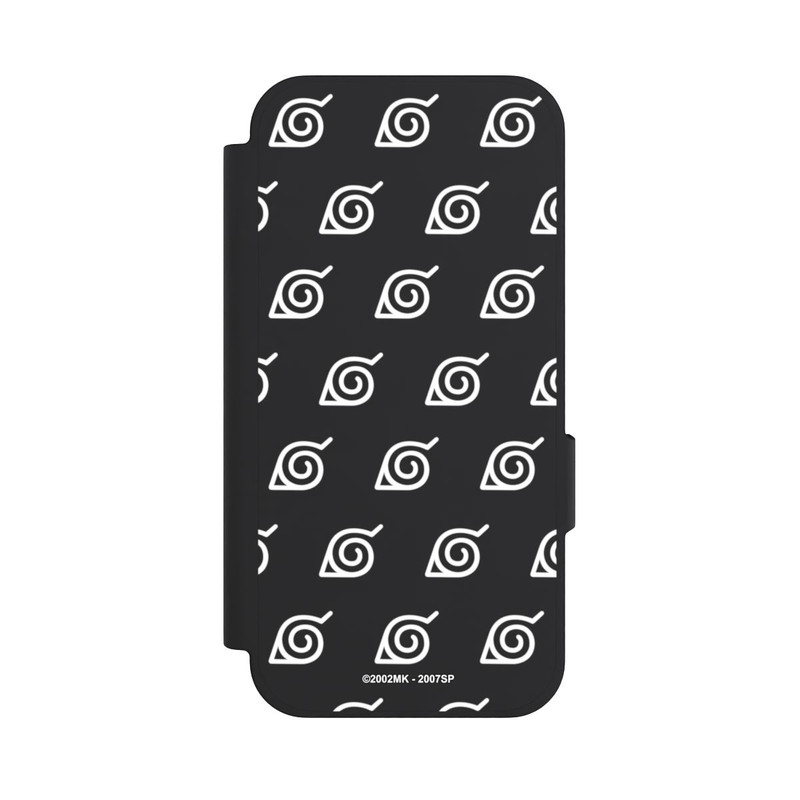 Pixel 10a NIVOflip Konoha Pattern Blanc sur Fond Transparent