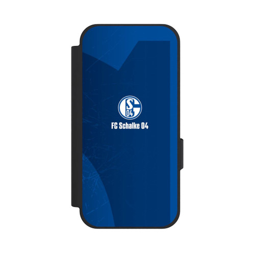 Google Pixel 10a NIVOflip Schalke 04 Blauer Hintergrund Mit Logo