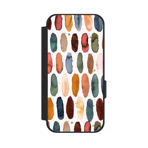 Google Pixel 10a NIVOflip Traits d'aquarelle Minéral Terracotta