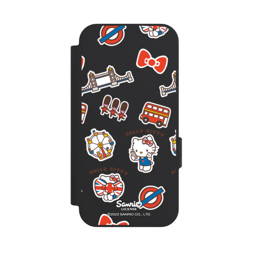 Google Pixel 10a NIVOflip Hello Kitty Londoner Abzeichen Transparent