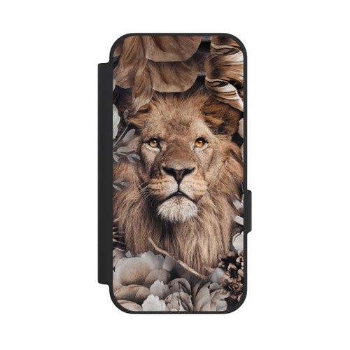Google Pixel 10a NIVOflip Löwe Blumenrahmen Beige