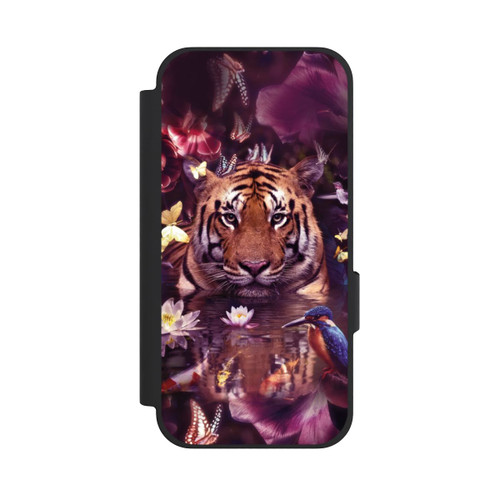 Google Pixel 10a NIVOflip Tiger Blumenrahmen