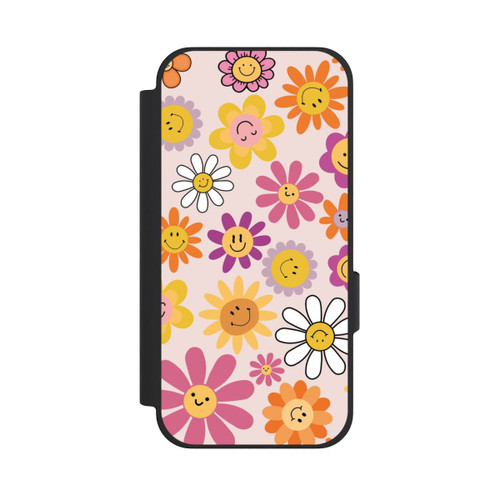 Google Pixel 10a NIVOflip Smiles Pink Flowers