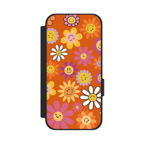 Google Pixel 10a NIVOflip Smiles Orange Flowers