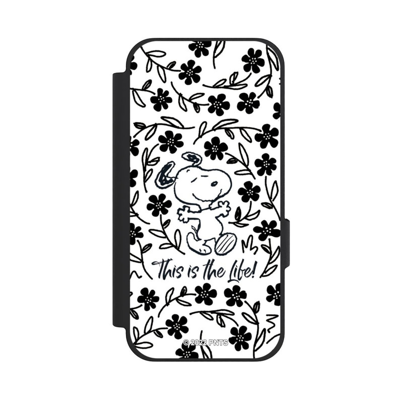 Pixel 10a NIVOflip Snoopy schwarz und weiß This Is The Life