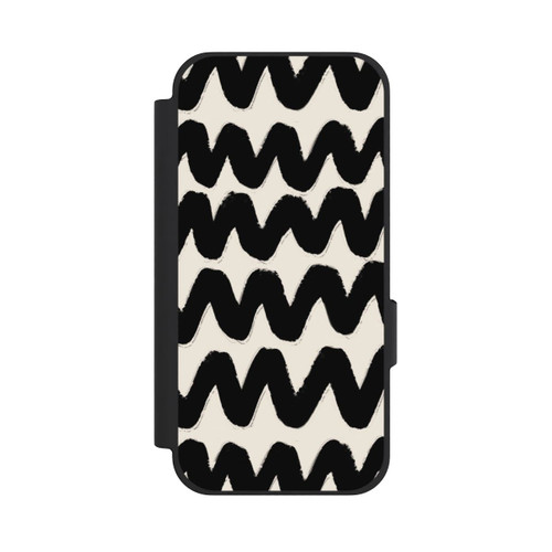 Google Pixel 10a NIVOflip Vagues Noires Pattern