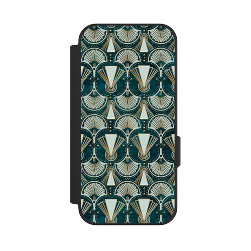 Google Pixel 10a NIVOflip Art Deco Green Pattern