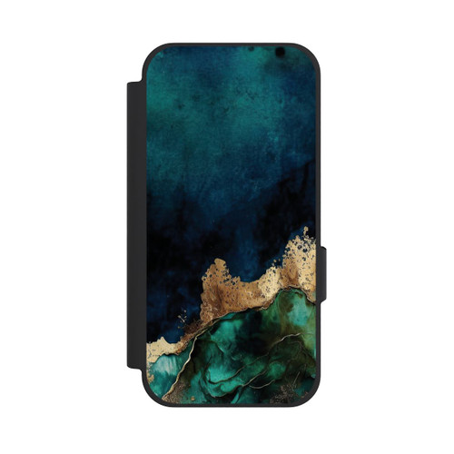 Google Pixel 10a NIVOflip Petrolblau mit Gold