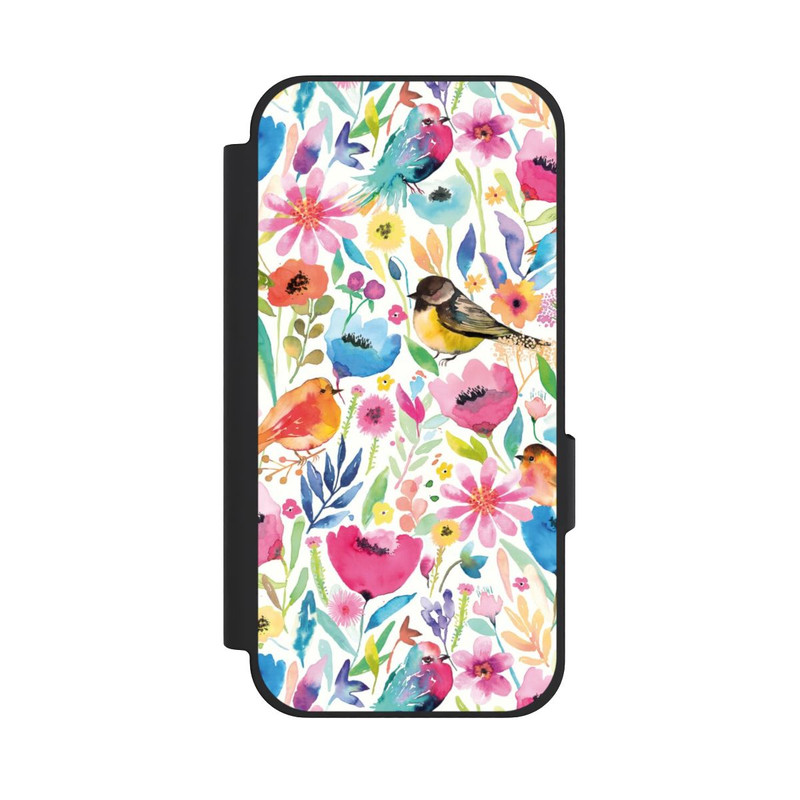 Pixel 10a NIVOflip Wunderliche Vögel und Blumen