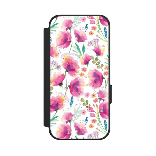 Google Pixel 10a NIVOflip Coquelicots abstraits aquarelle