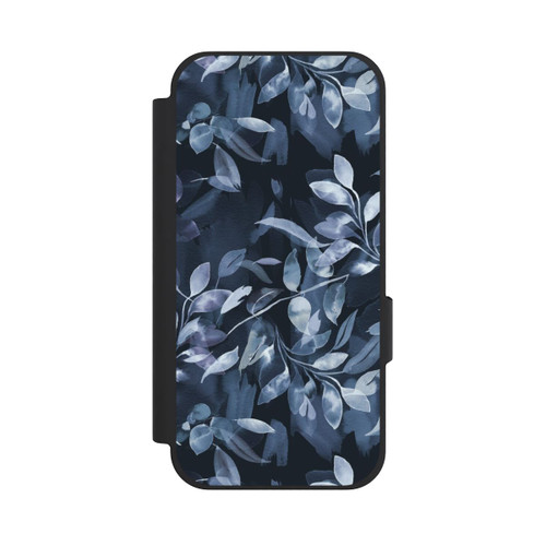 Google Pixel 10a NIVOflip Aquarelle Feuilles Mystiques Marine