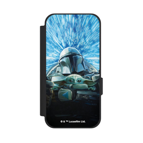 Google Pixel 10a NIVOflip Grogu et Mando Flying Blue