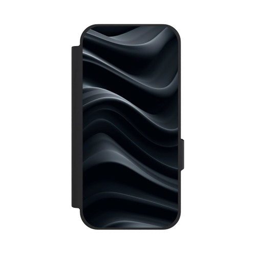 Google Pixel 10a NIVOflip Black Waves Texture