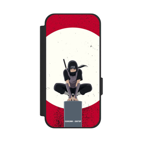 Google Pixel 10a NIVOflip Symbole Itachi Uchiha fond rouge