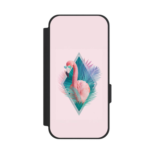 Google Pixel 10a NIVOflip Feuilles tropicales Flamant