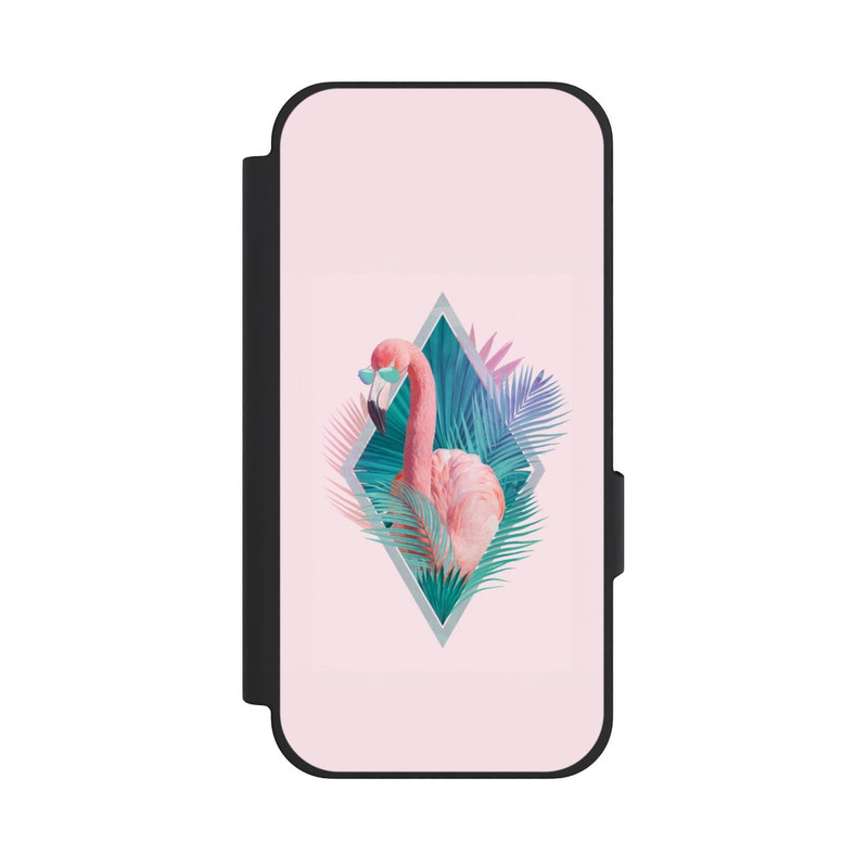 Pixel 10a NIVOflip Feuilles tropicales Flamant