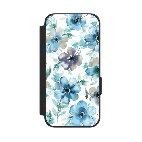 Google Pixel 10a NIVOflip Blaues Blumenmuster Trendy