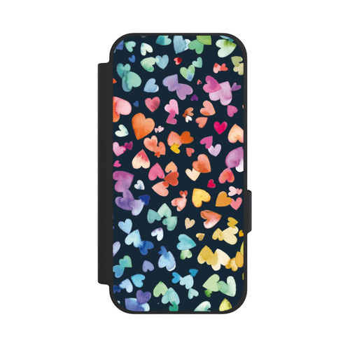 Google Pixel 10a NIVOflip Valentinstag Herzen Schwarz