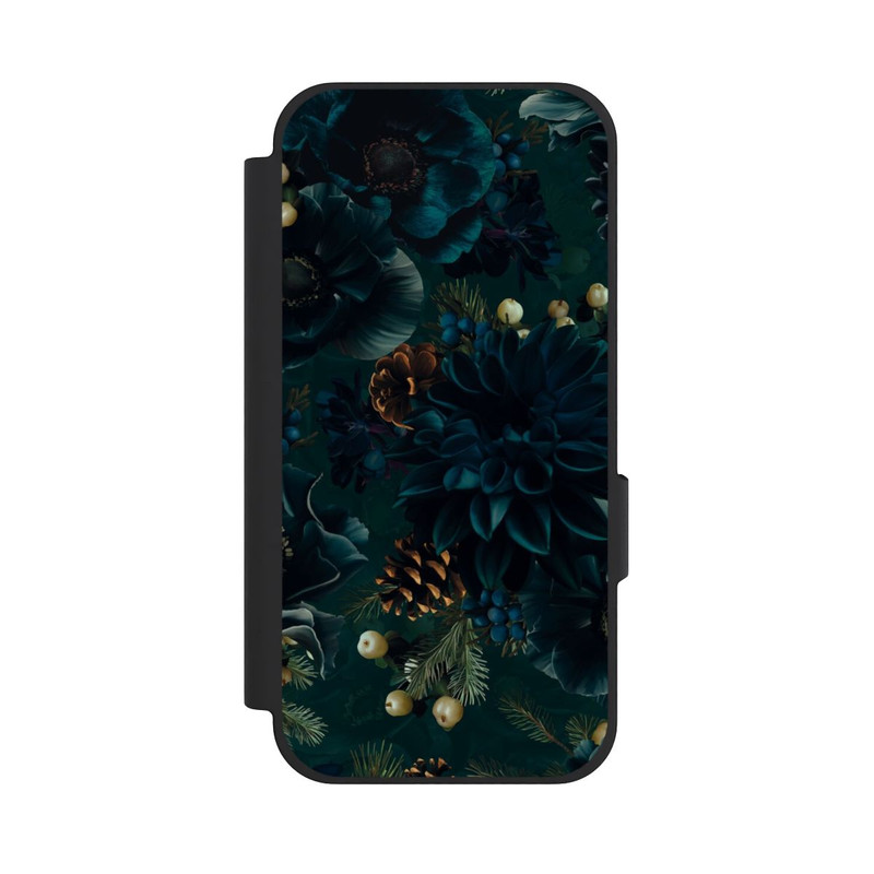 Pixel 10a NIVOflip Blumenmuster Grün und Blau