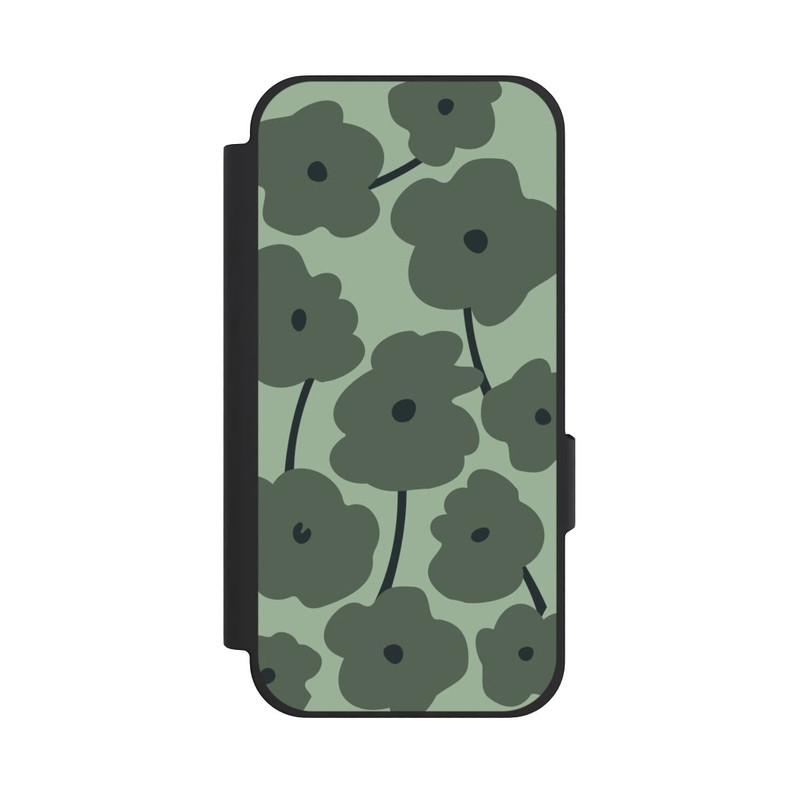 Pixel 10a NIVOflip Minimalistische Blumen Grün