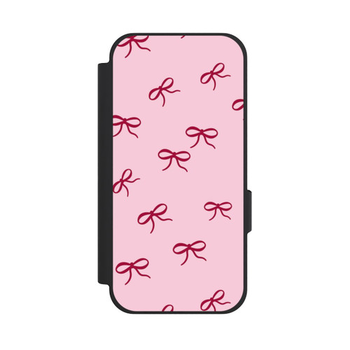 Google Pixel 10a NIVOflip Bows Red Pink Pattern