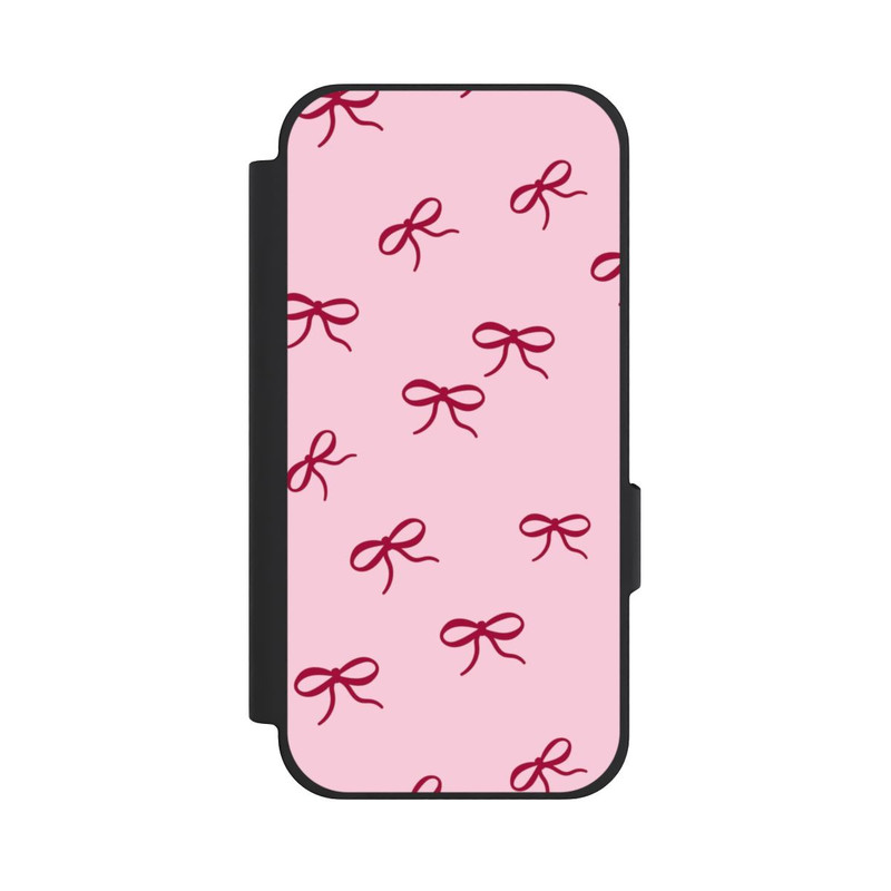 Pixel 10a NIVOflip Bows Red Pink Pattern