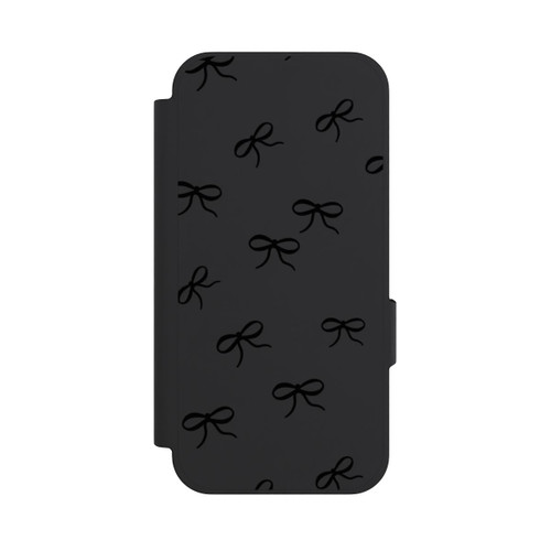 Google Pixel 10a NIVOflip Schleifen Muster Schwarz Transparent