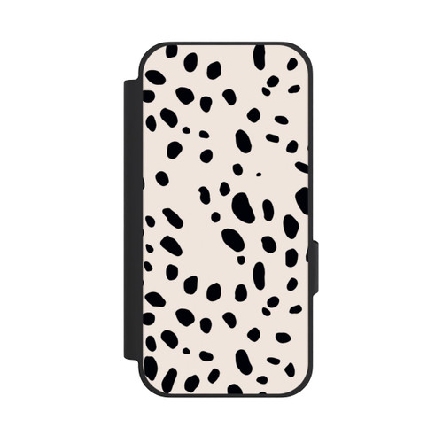 Google Pixel 10a NIVOflip Tiermuster Gepard Schwarz