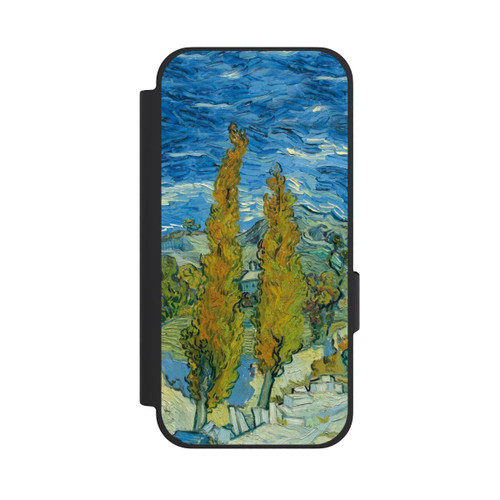 Google Pixel 10a NIVOflip Two Poplars in the Alpilles near Saint-Rémy by Van Gogh