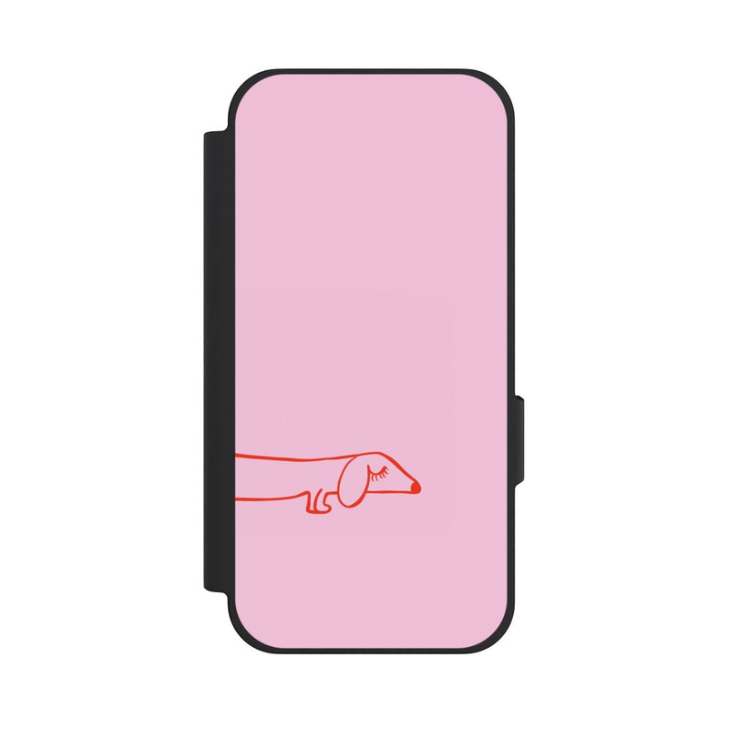 Pixel 10a NIVOflip Dachshund Illustration Pink