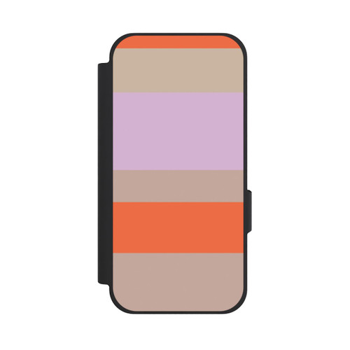 Google Pixel 10a NIVOflip Moca Lila Orange Stripes