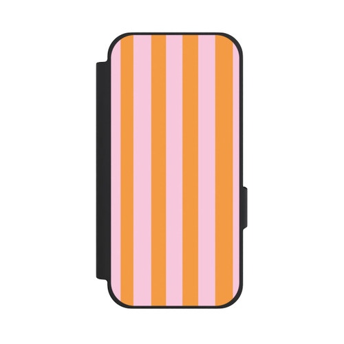 Google Pixel 10a NIVOflip Orange And Pink Stripes