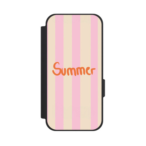 Google Pixel 10a NIVOflip Summer Pink And Orange Stripes