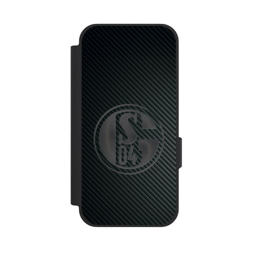 Google Pixel 10a NIVOflip Schalke 04 Carbon Look
