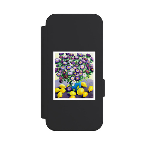 Google Pixel 10a NIVOflip Purple Asters and Lemons by Christopher Ryland