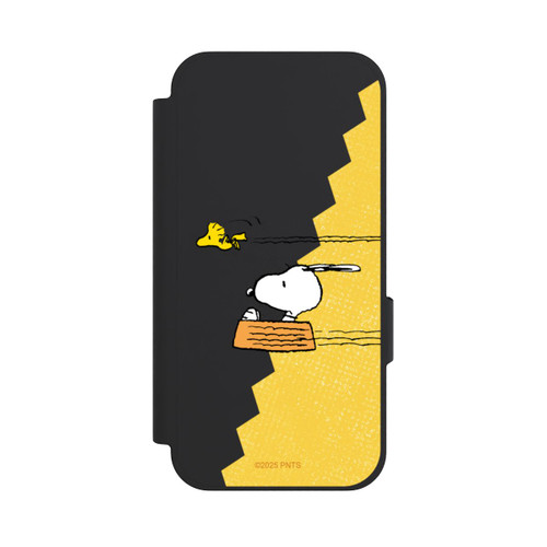 Google Pixel 10a NIVOflip Peanuts-Snoopy und Woodstock Transparent
