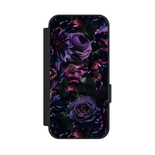 Google Pixel 10a NIVOflip Dark Purple Flowers