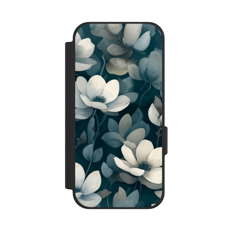 Pixel 10a NIVOflip Negative Flower Petrol White with AI