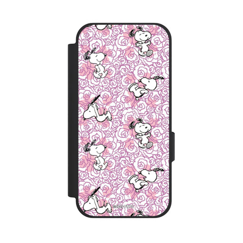 Google Pixel 10a NIVOflip Peanuts Pink Roses Pattern