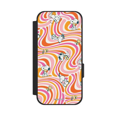 Google Pixel 10a NIVOflip Peanuts Hippie Pattern Orange
