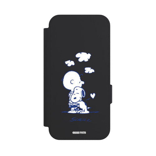 Google Pixel 10a NIVOflip Peanuts Charlie Brown Snoopy Hug Transparent